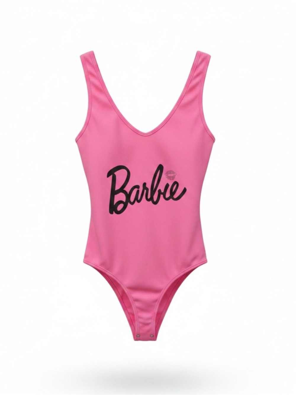 Barbie Bright Pink Logo One-Piece